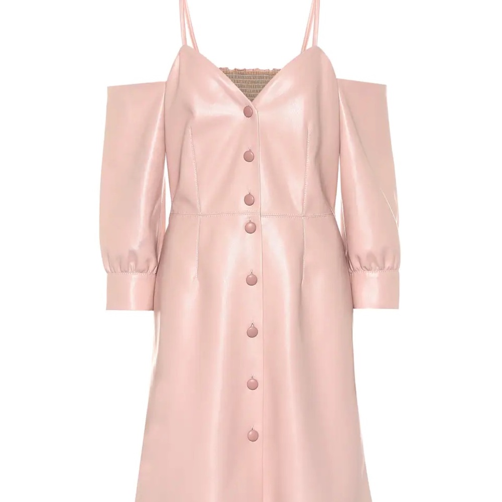 Nanushka Shreya Dress in Rose